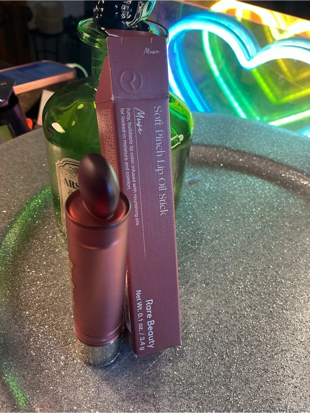 Rare Beauty Soft Pinch Lip Oil Stick - Muse (deep berry)